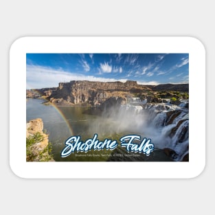 Shoshone Falls Idaho Sticker